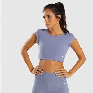 Gymshark Dreamy Cap Sleeve Crop Top